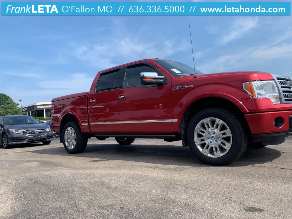 Pre-Owned 2012 Ford F-150 Platinum 4D SuperCrew near St. Louis #MN1007 ...