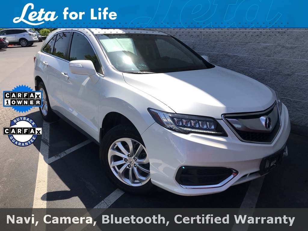 Pre Owned 2018 Acura Rdx Technology Package 4d Sport Utility Near St Louis 100752a Frank Leta Auto Group